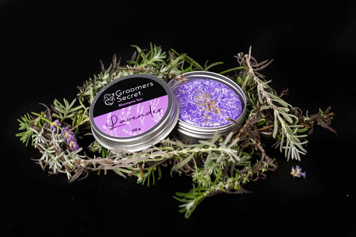 Groomers Secret Shampoo Bar Lavendel — afbeelding 3