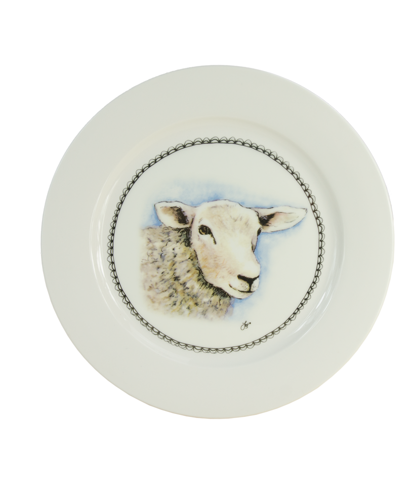 HofundZoo Frühstücksteller Schaf