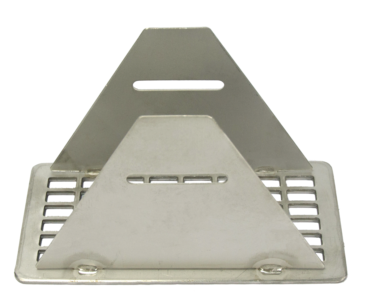 RenoFix RVS Renovatierooster 5 x 10,5 cm — afbeelding 2
