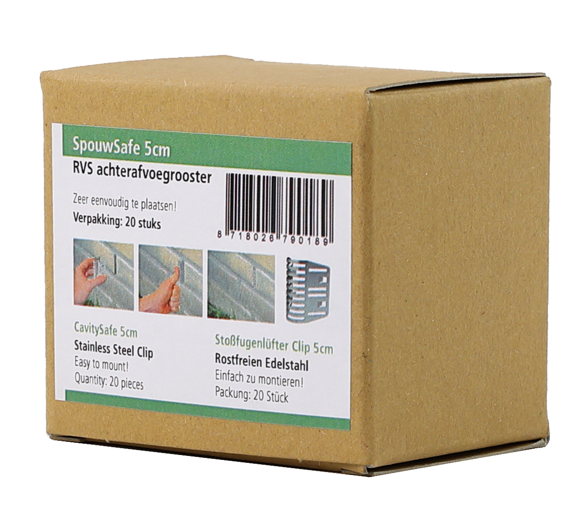 SpouwSafe karton 20st. 5 cm — afbeelding 2