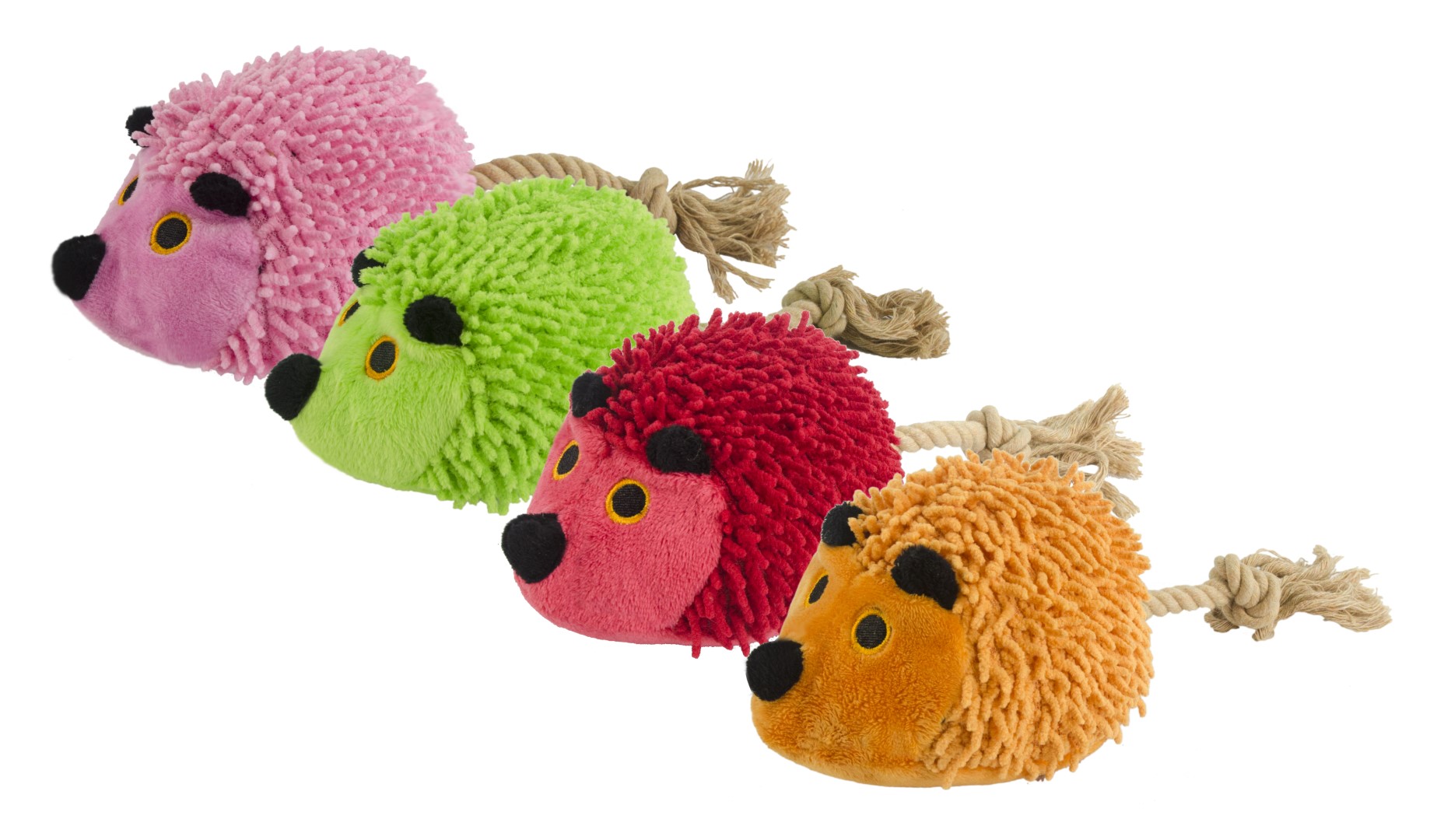 Fuzzle Hedgie met staart Rood — afbeelding 3