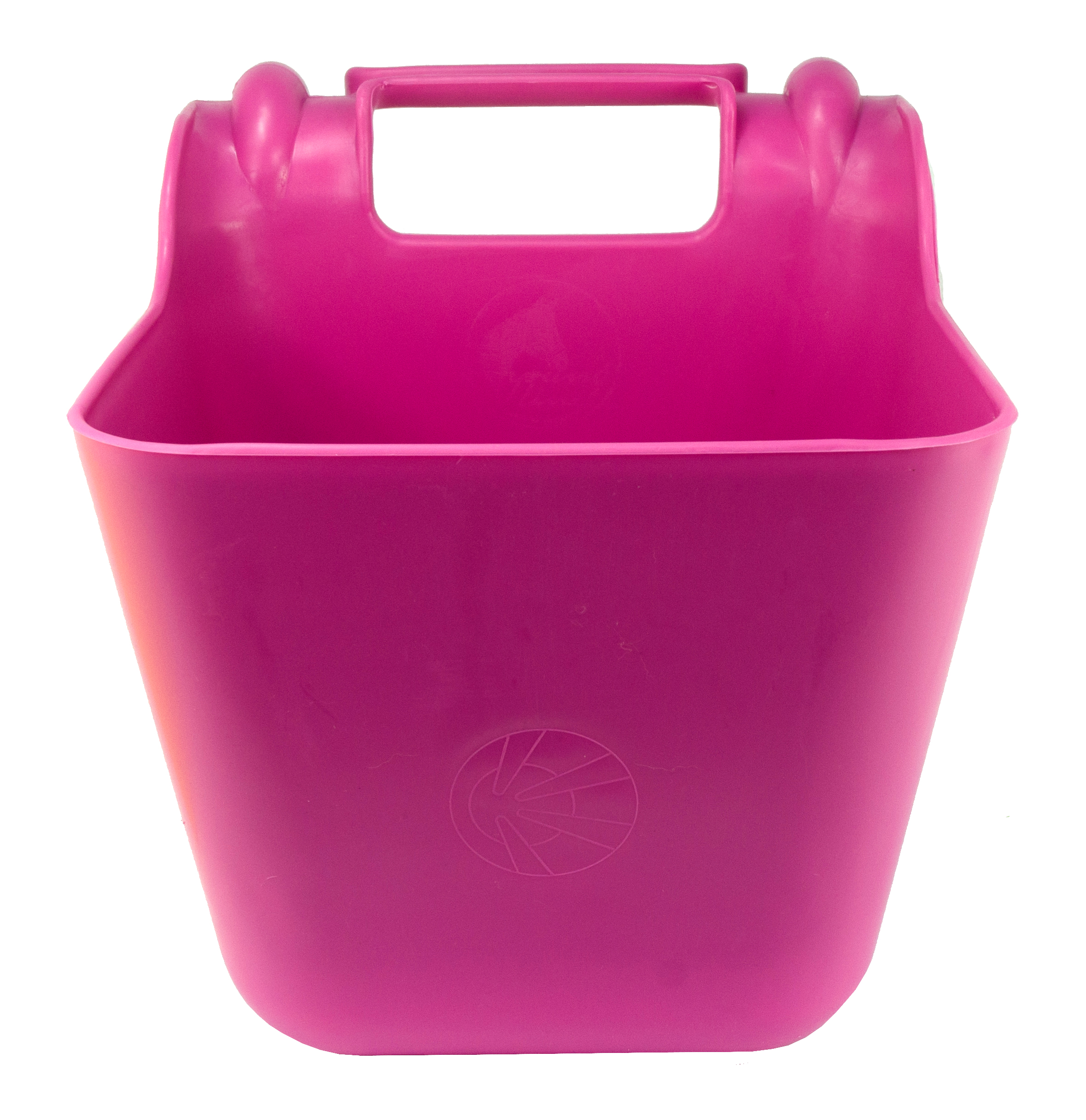 OK Plast Voerbak met ophangbeugel 14 l Roze — afbeelding 2