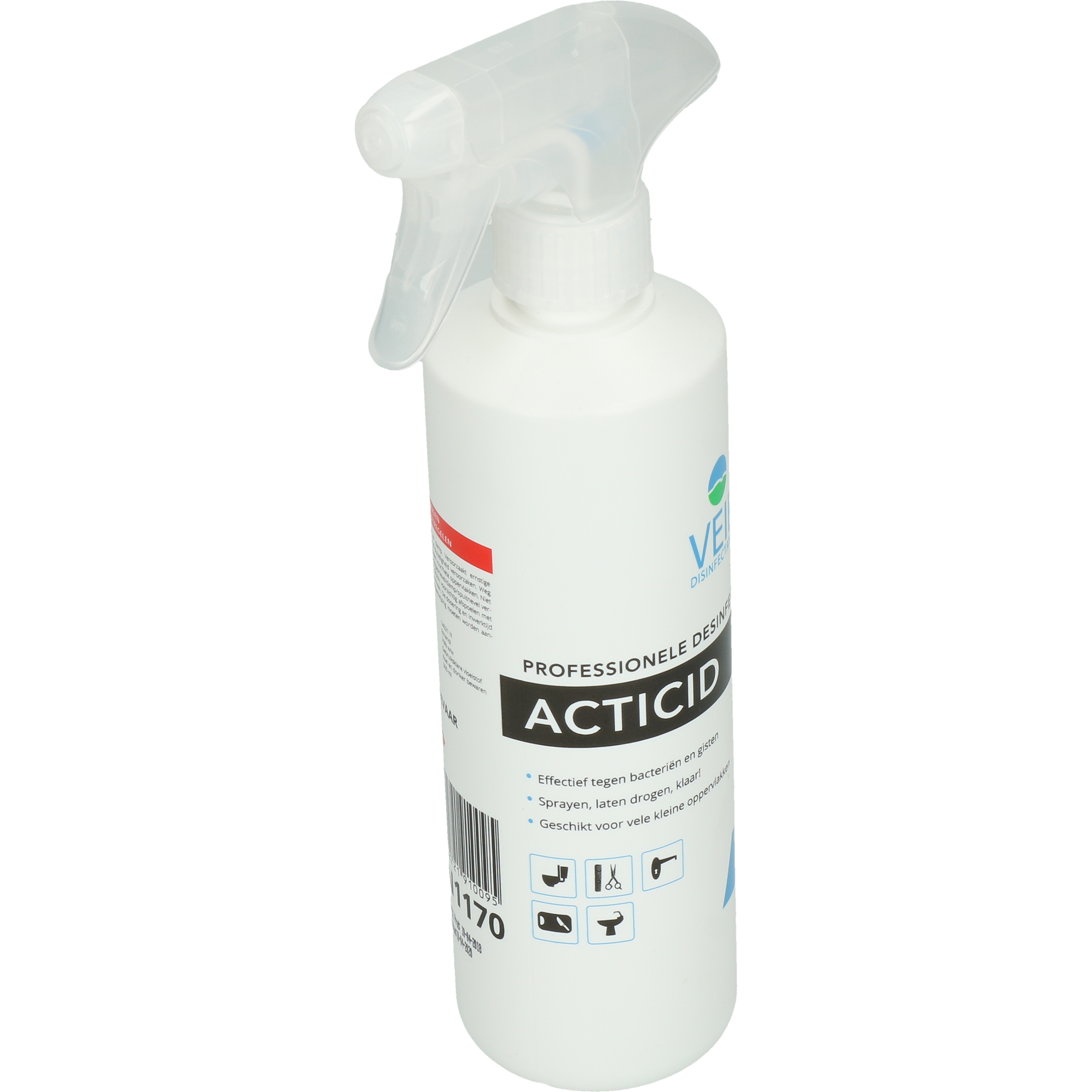 Veip Acticid Desinfectie Spray 500 ml — afbeelding 2