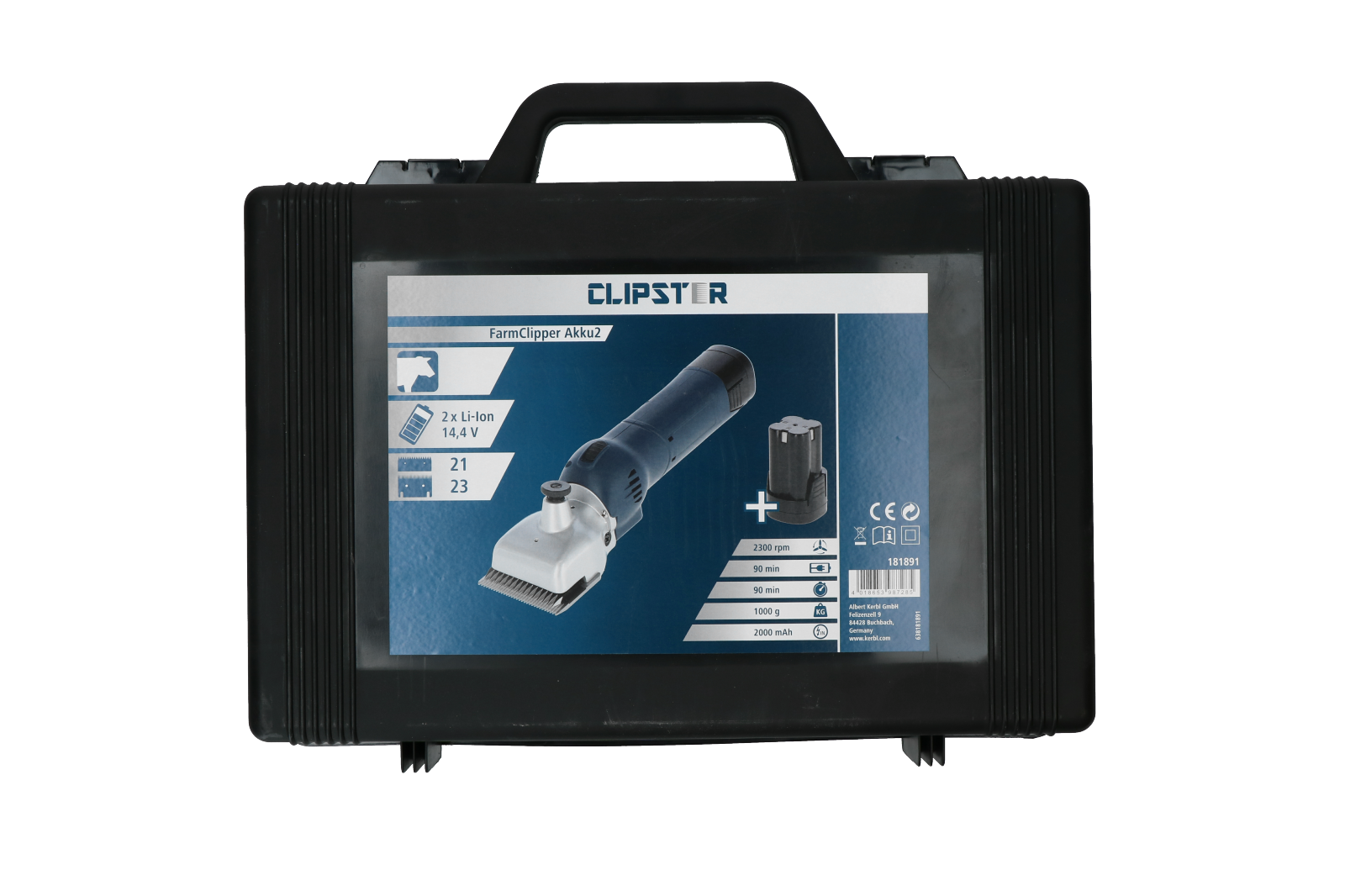 Clipster FarmClipper Akku2 Rund — afbeelding 3