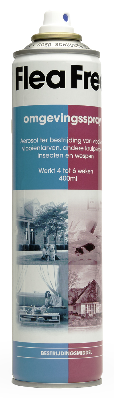 Flea Free Omgevingsspray 400ml — afbeelding 2