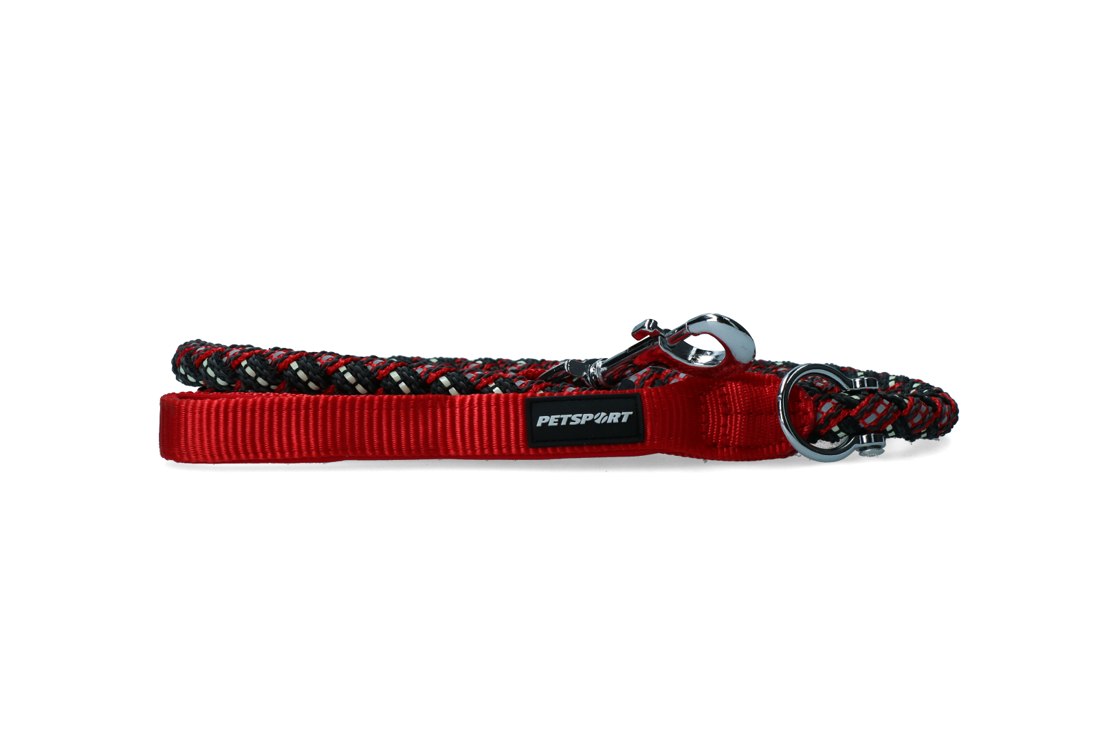 Petsport Triple Safe Leash Rood 1,8 m — afbeelding 2