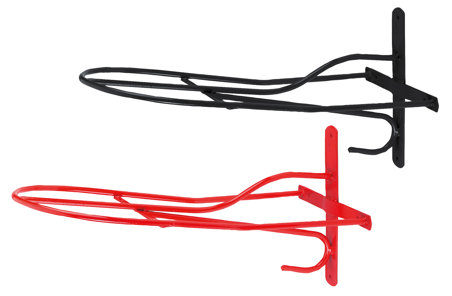 Zadelhouder metaal 54 cm Zwart — afbeelding 2