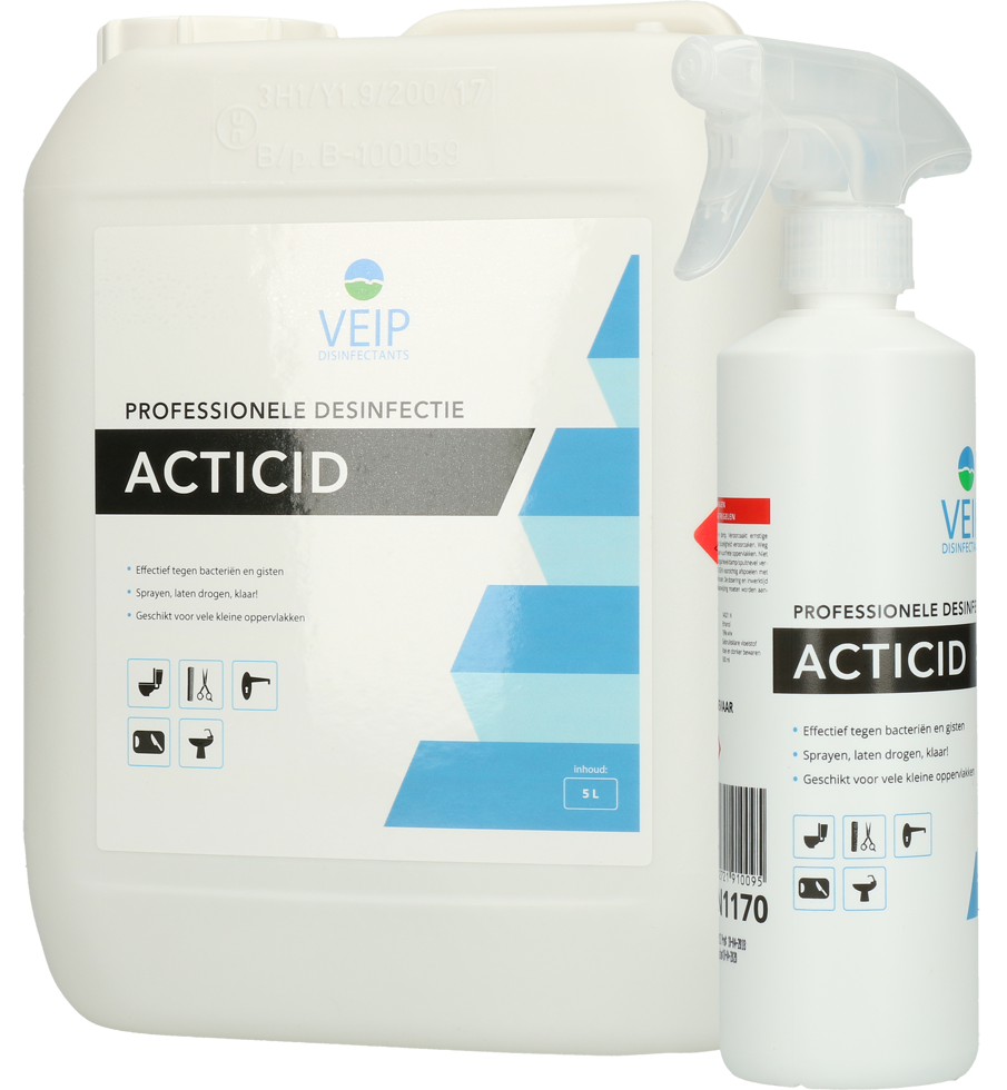 Veip Acticid Desinfectie Spray 500 ml — afbeelding 4