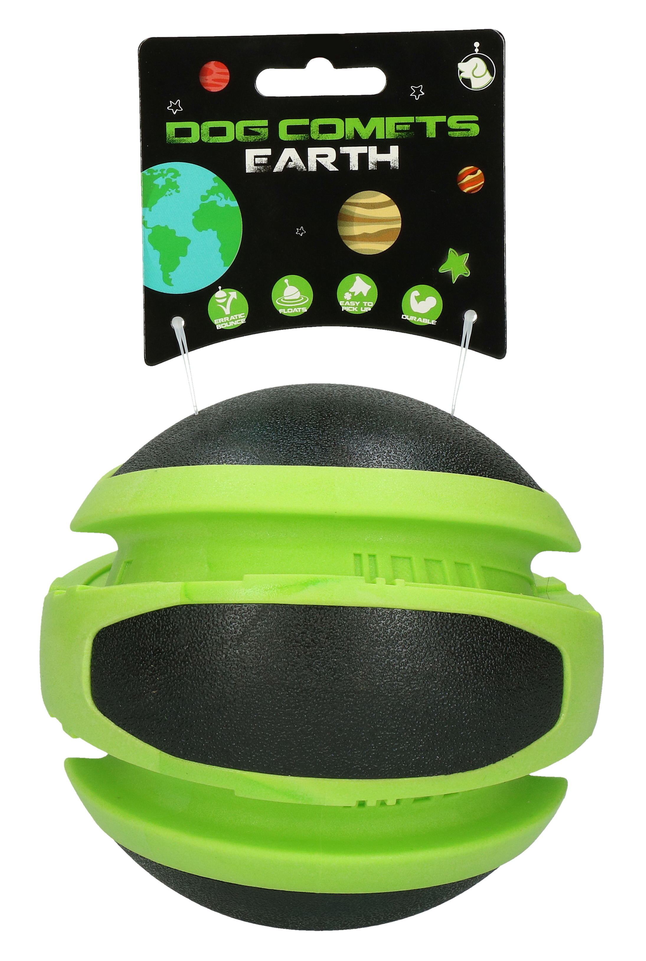 Dog Comets Planets Groen — afbeelding 2
