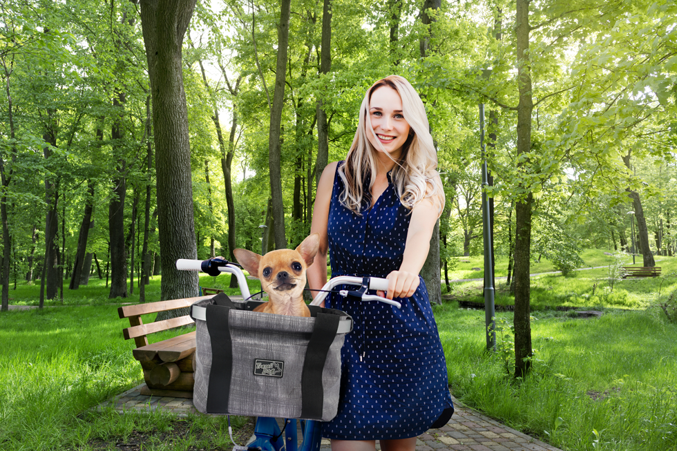 AFP Travel Dog - Easy-go Bicycle Pet Basket — afbeelding 3