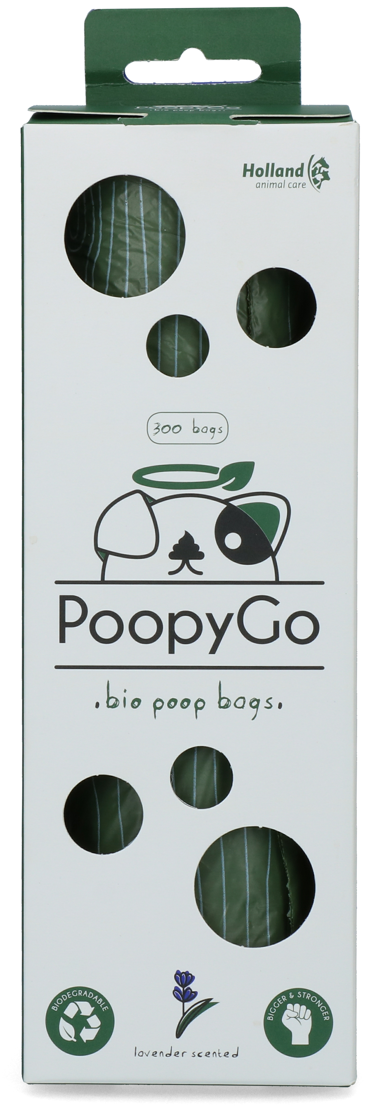 PoopyGo Eco friendly Tissue Box Lavendelgeur (300 st) — afbeelding 3