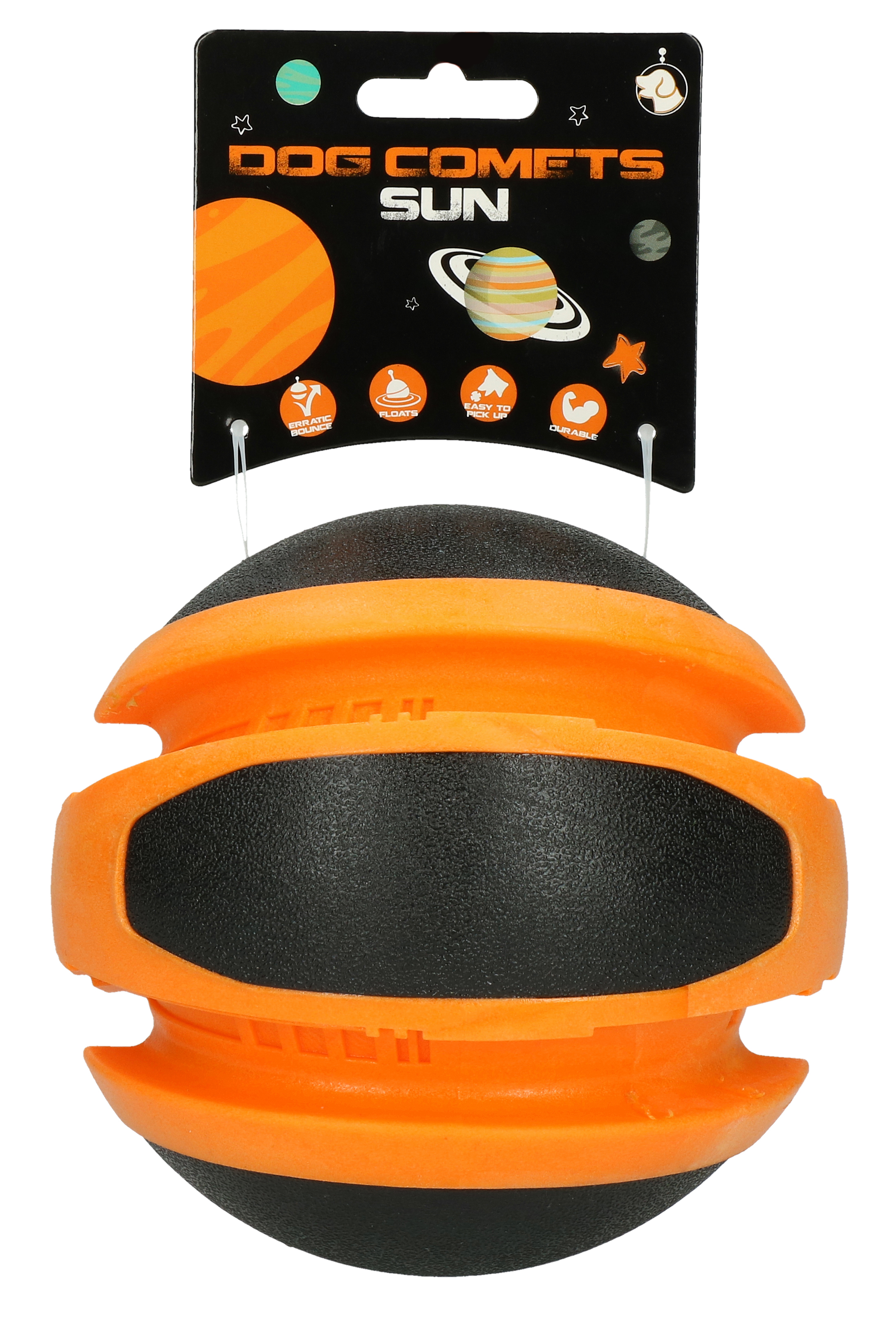 Dog Comets Planets Oranje — afbeelding 2
