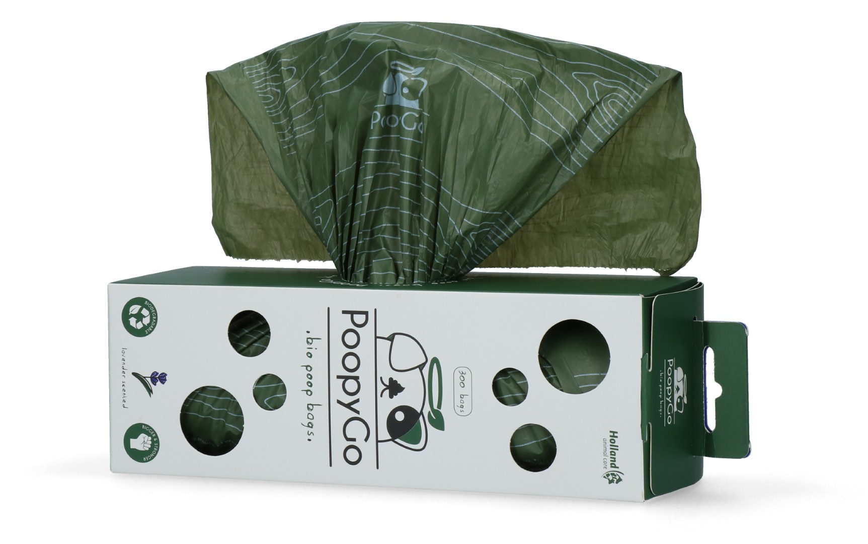 PoopyGo Eco friendly Tissue Box Lavendelgeur (300 st) — afbeelding 5