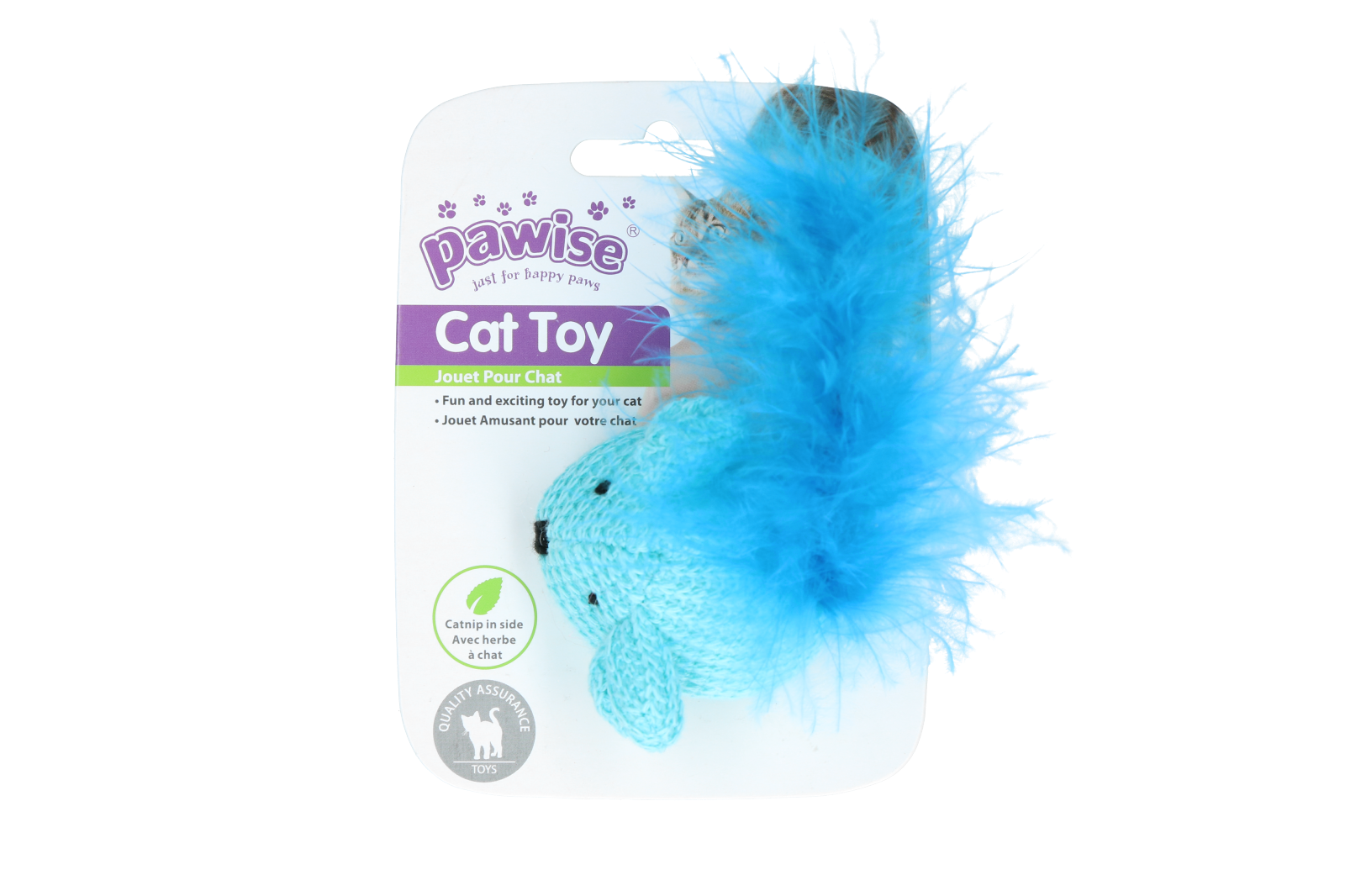 Pawise Cat Toy Wool Mouse — afbeelding 4