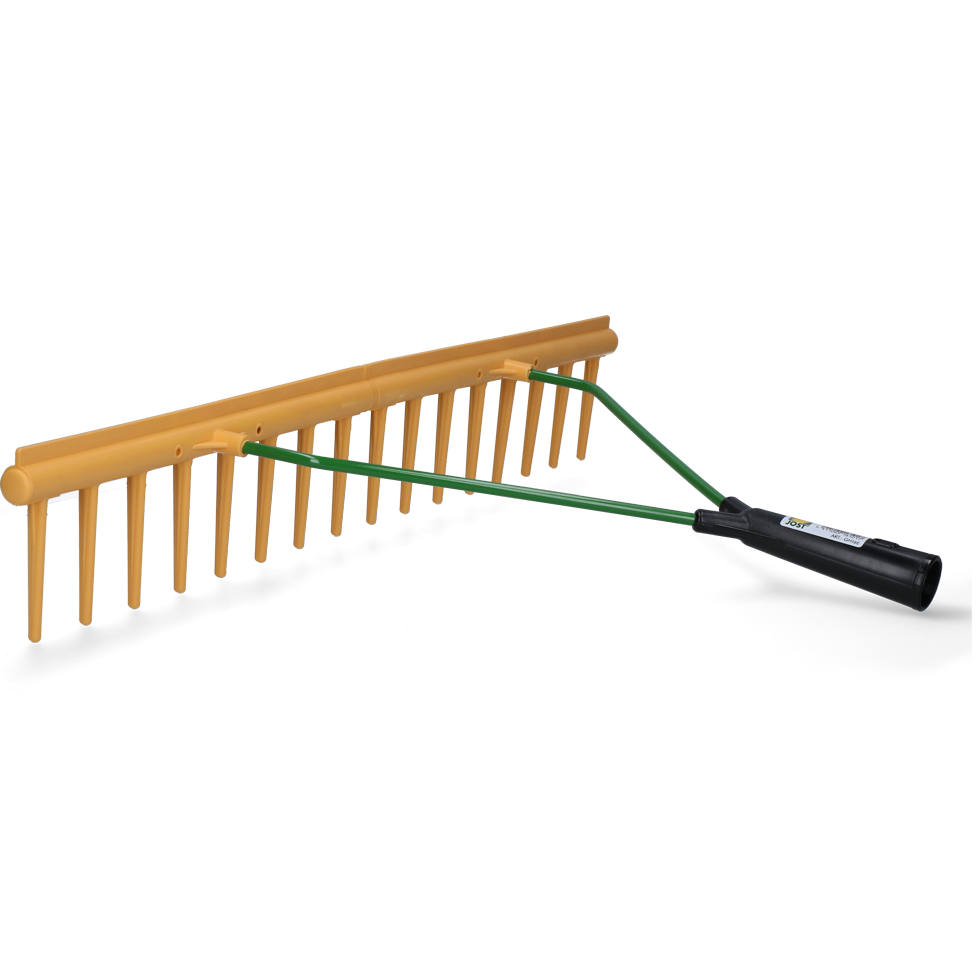 Hooi-/grashark met egaliseerfunctie 64 cm, 16-tands — afbeelding 2