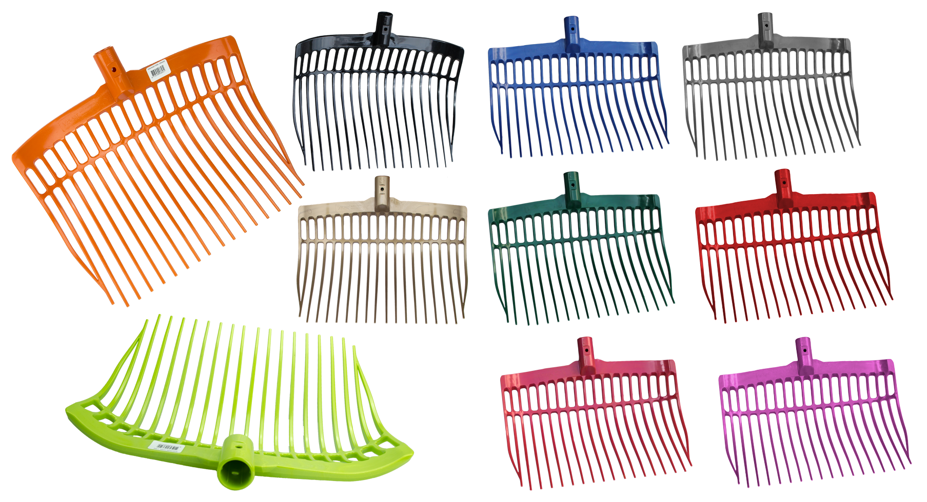 Mestvork zonder steel Grijs — afbeelding 2