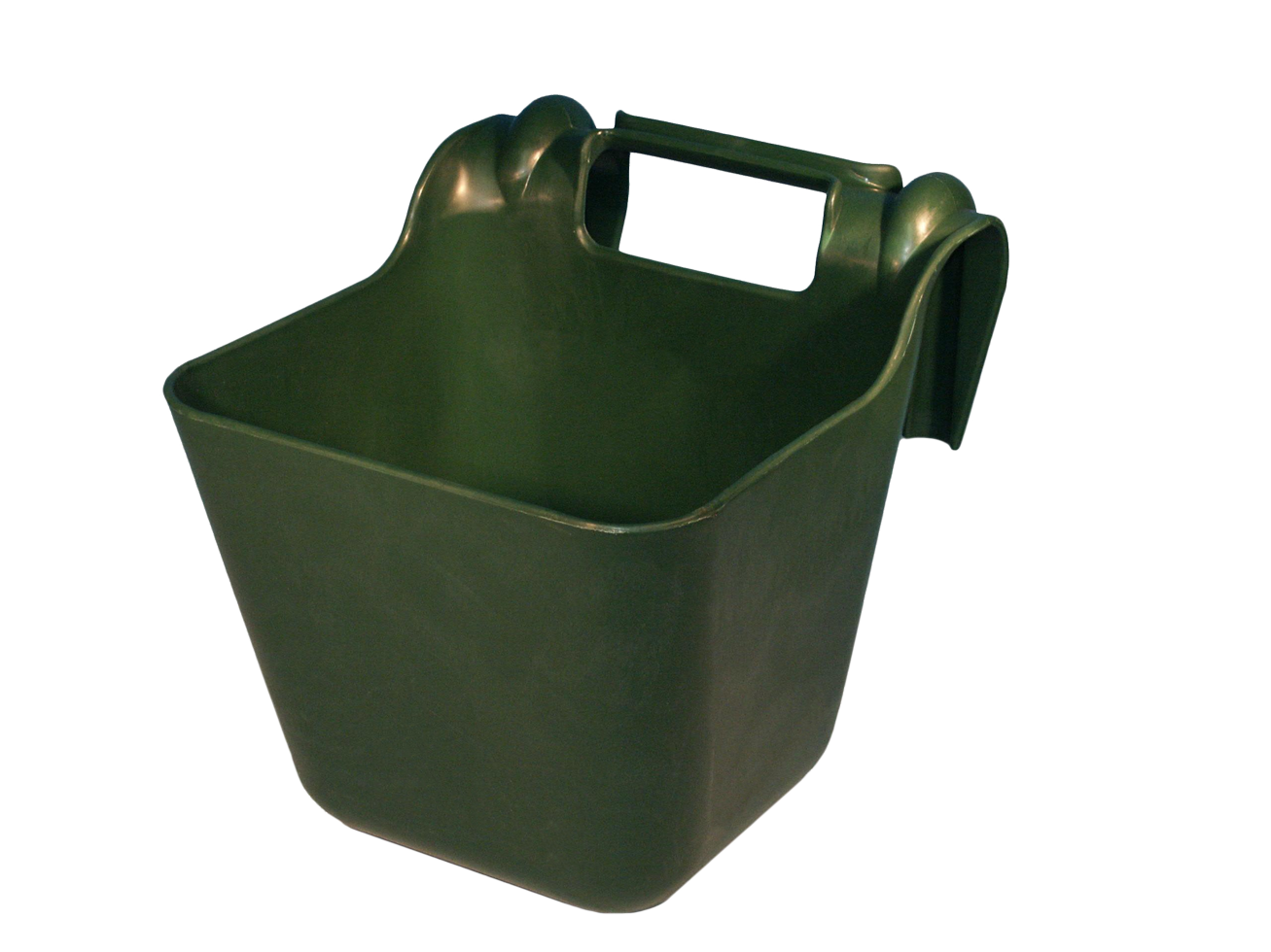 OK Plast Voerbak met ophangbeugel 14 l Groen