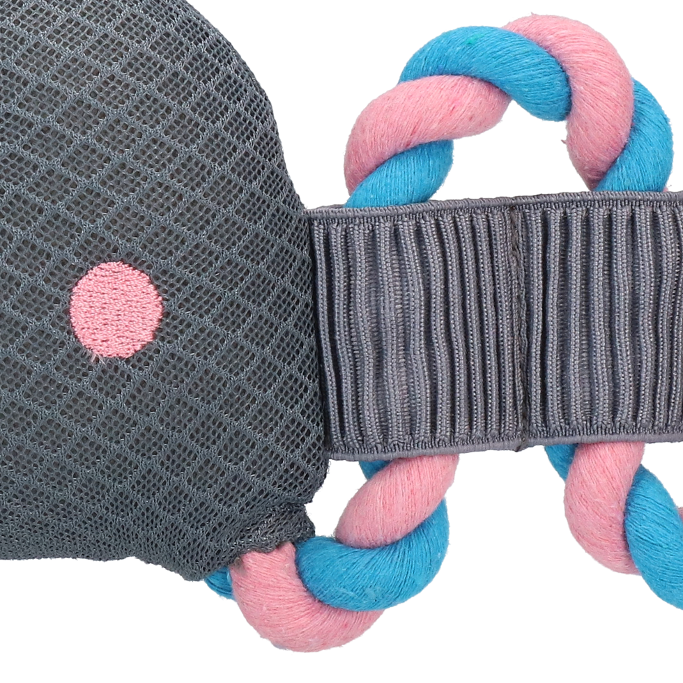 CoolPets Pull Me! Crocky Rope Flamingo — afbeelding 3