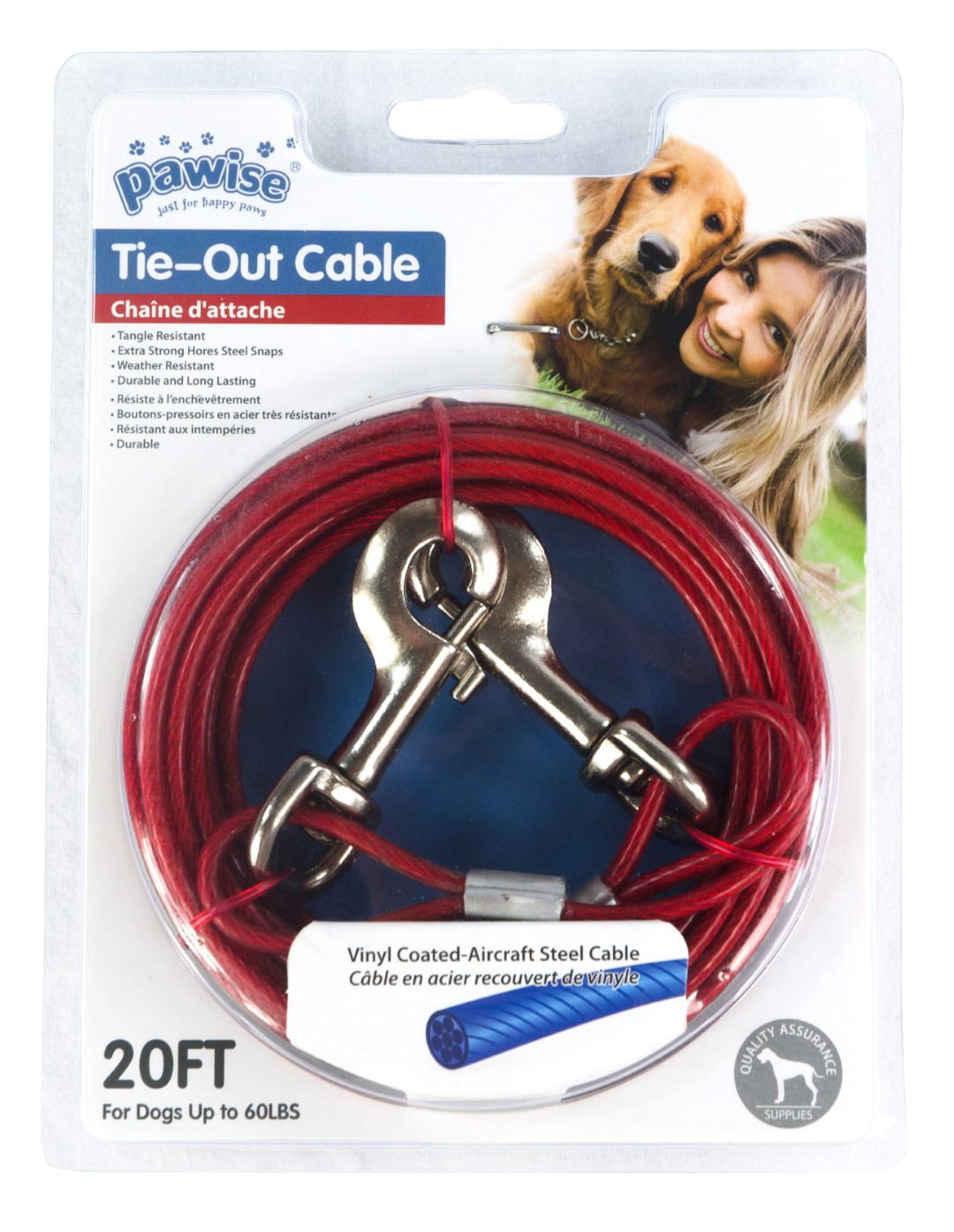 Pawise Tie Out Aanleglijn 7 m — afbeelding 3