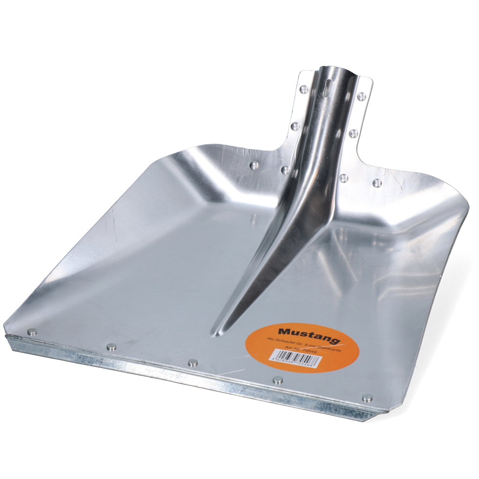 Schop Mustang aluminium los, 27 cm breed 38 cm