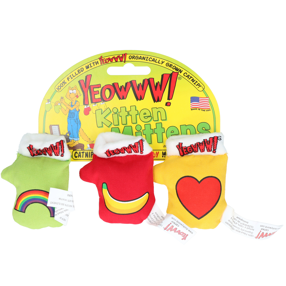 Yeowww! Kitten Mitten 3-pack