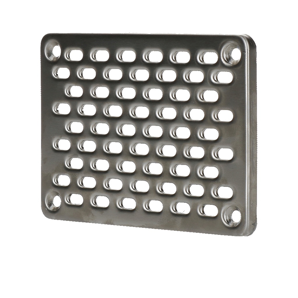 GevelFix Voorzetrooster RVS 10 x 14 cm