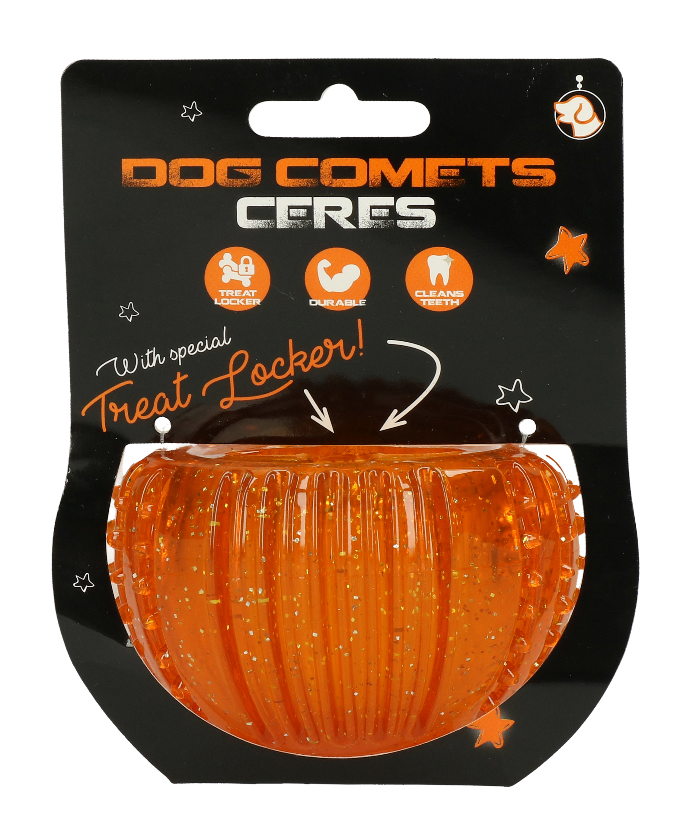 Dog Comets Treat Locker Oranje
