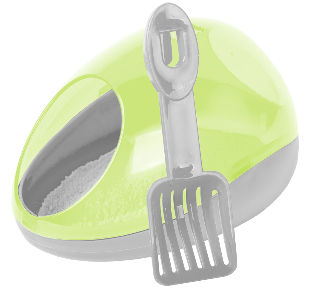 Pawise Hamster Dustbath / Potty — afbeelding 2