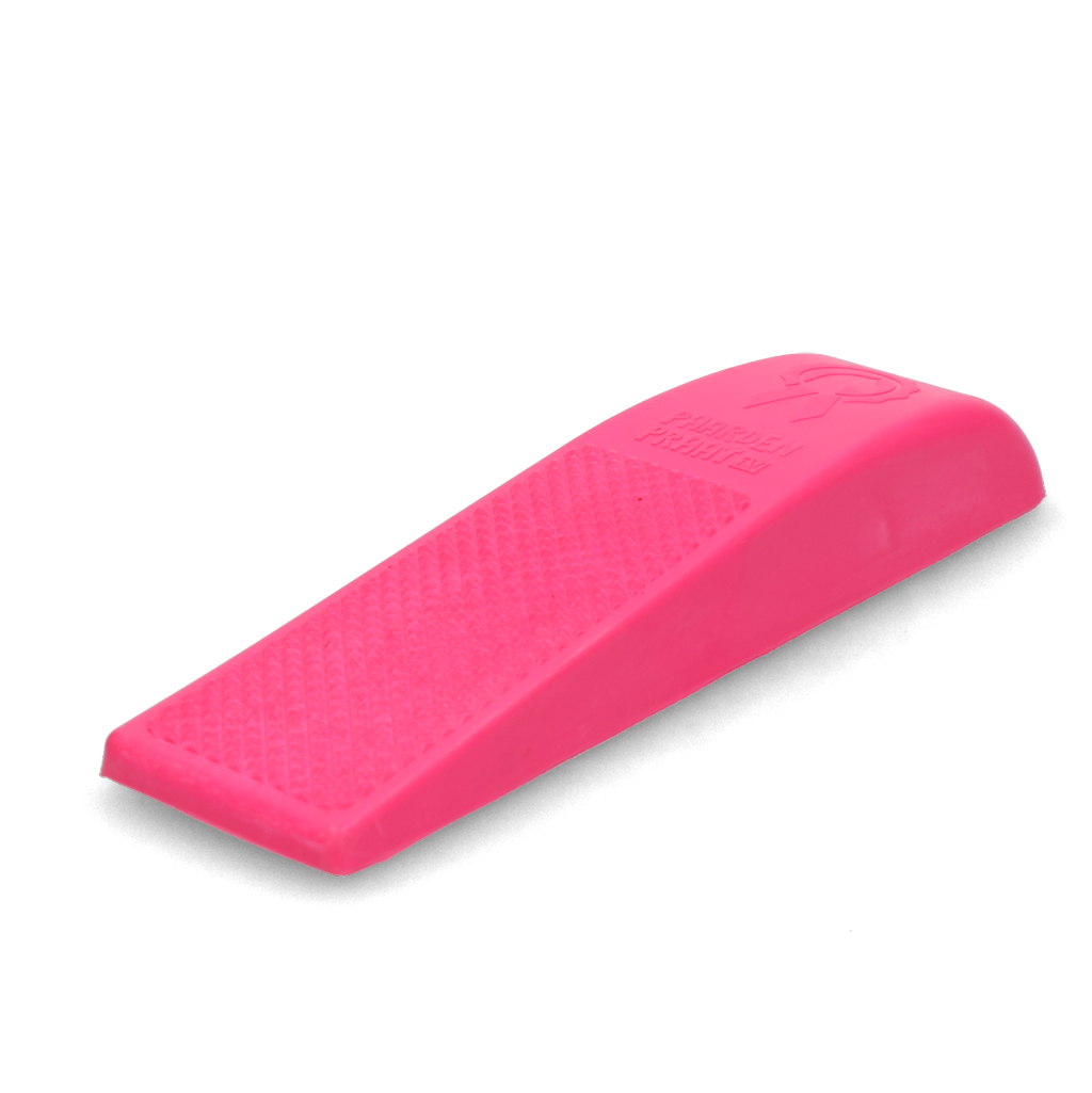 Paardenpraat Grooming Brush Roze M — afbeelding 4