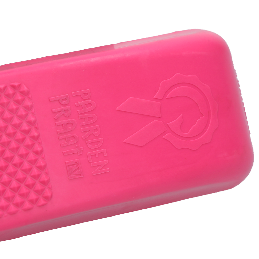 Paardenpraat Grooming Brush Roze M — afbeelding 3