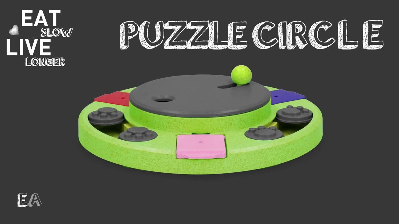 Eat Slow Live Longer Puzzle Circle — afbeelding 2