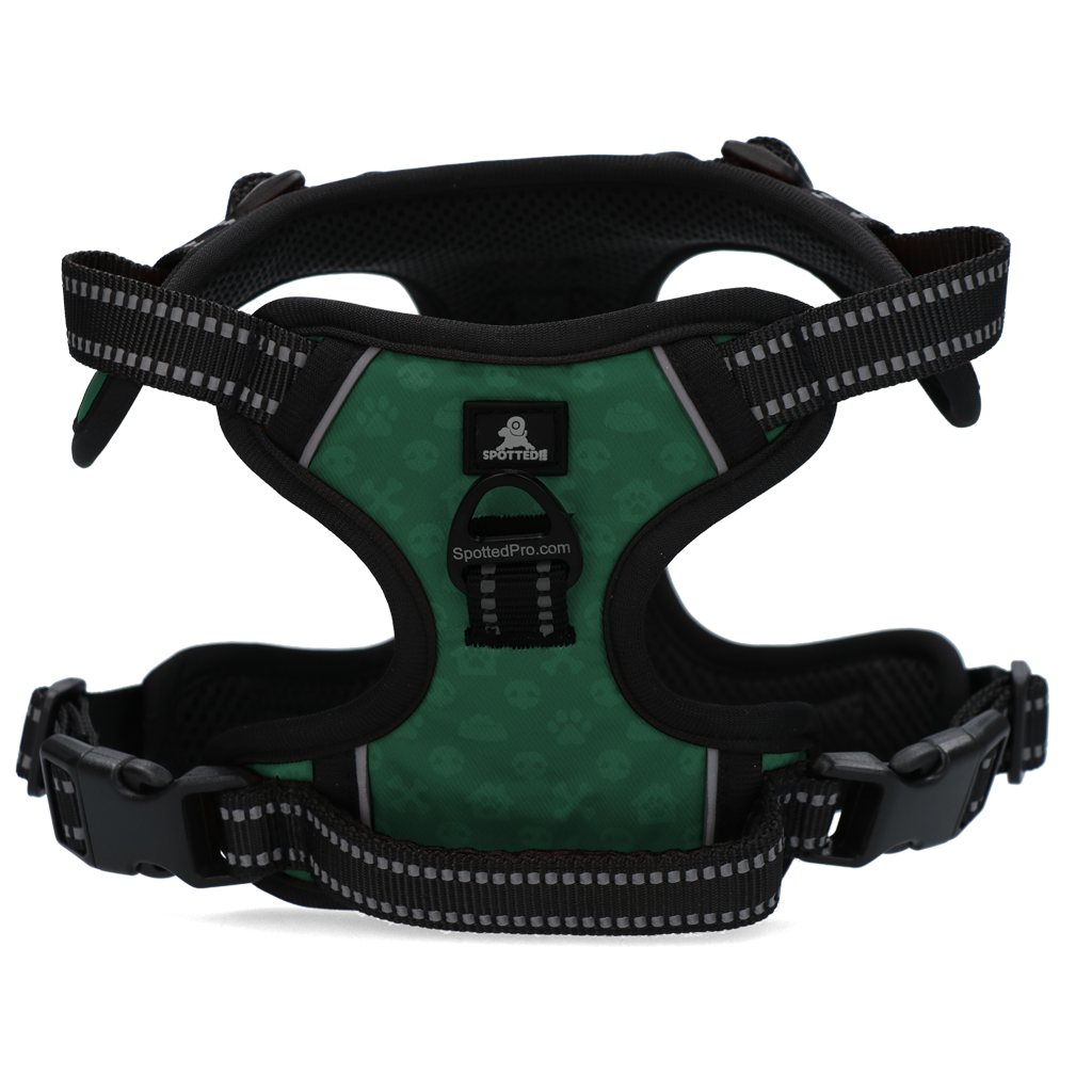 Spotted! Pro No Pull Harnas Groen XS — afbeelding 3