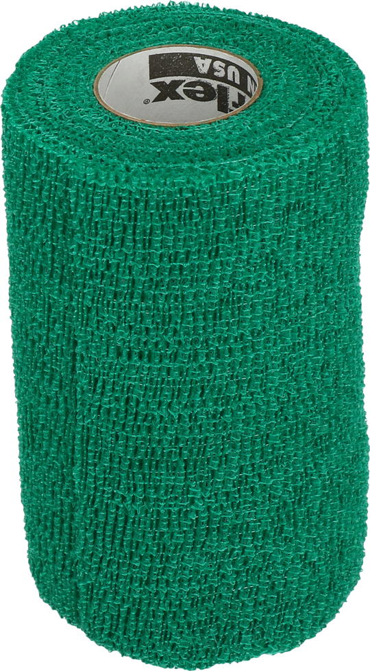 PowerFlex Bandage Equine Groen (10 cm) — afbeelding 2