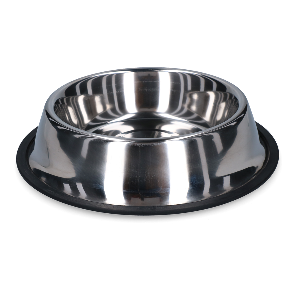 Antislip Voer- & Drinkbak RVS 700 ml Ø 21 cm