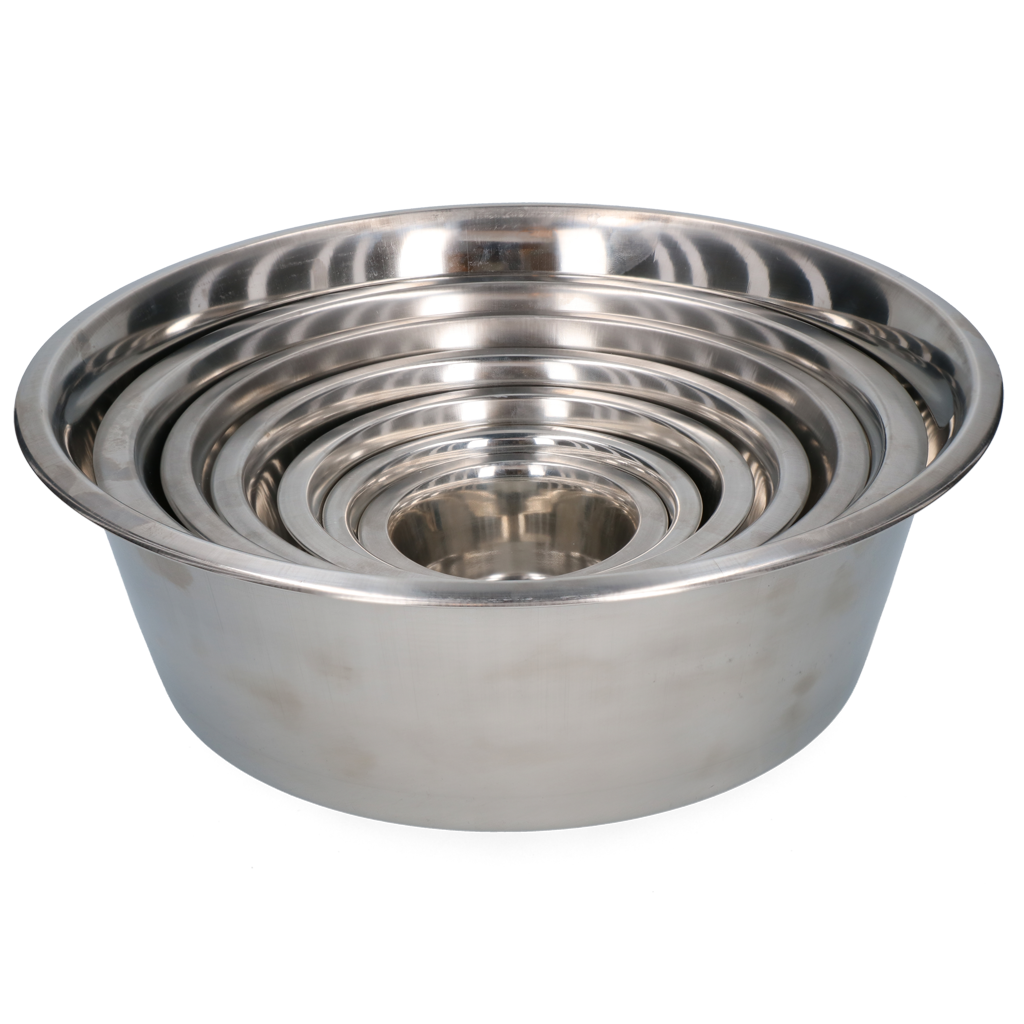 Voer- & Drinkbak RVS Ø 16 cm — afbeelding 2