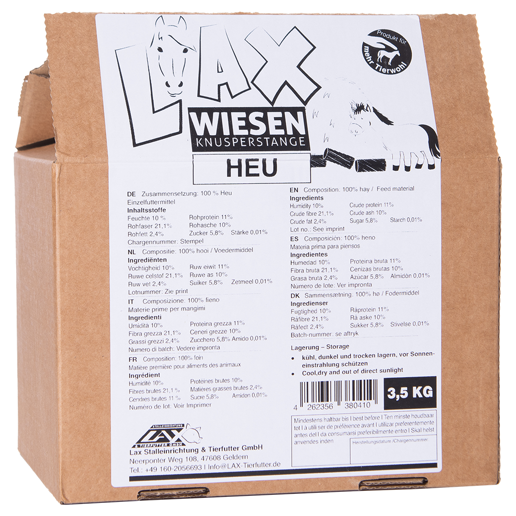 Lax Weide Knabbelblok Hooi — afbeelding 2