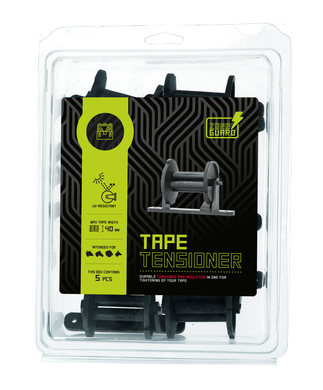 ZoneGuard Lintspanner en isolator 40 mm — afbeelding 2