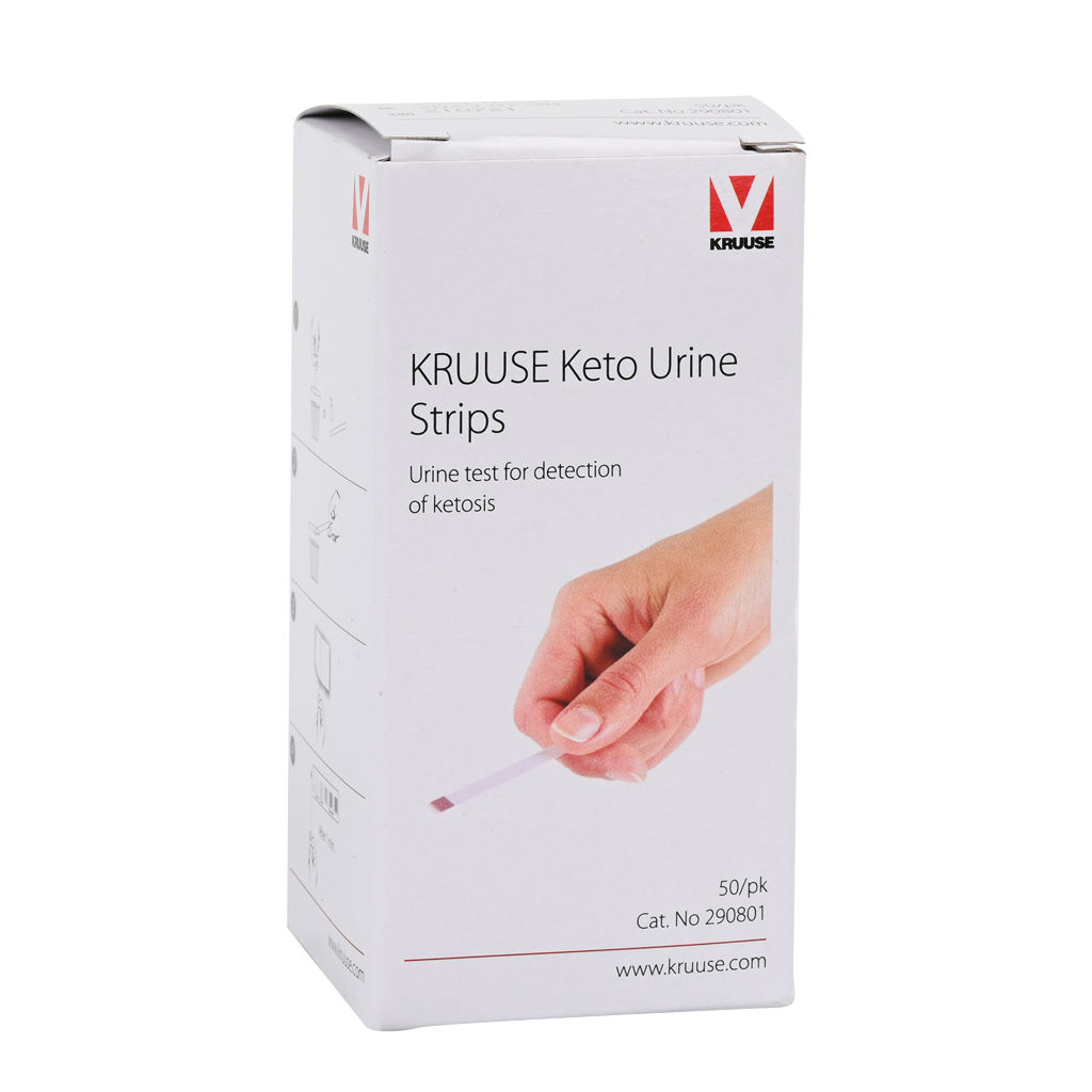 KRUUSE Ketose Urine Teststrips 50 stuks — afbeelding 2