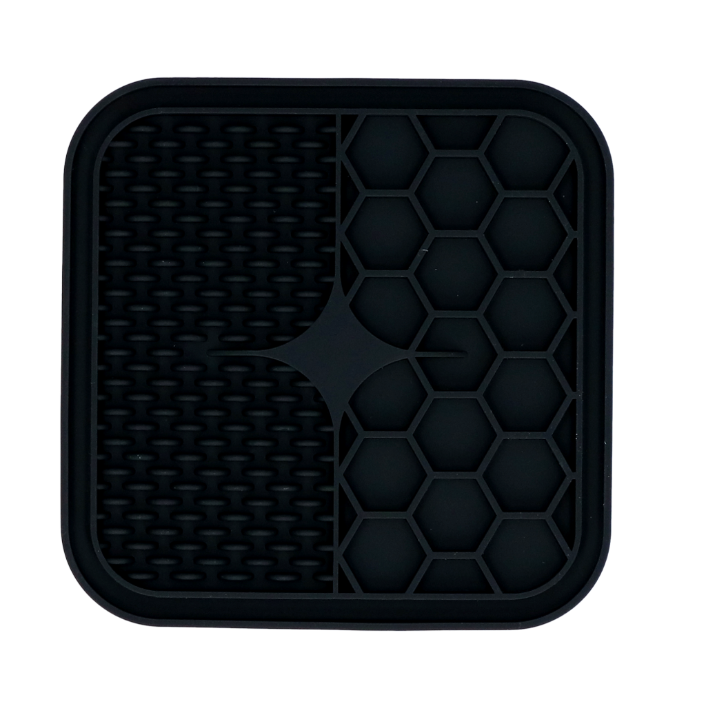 Eat Slow Live Longer Lick Mat Duo S Grijs — afbeelding 2