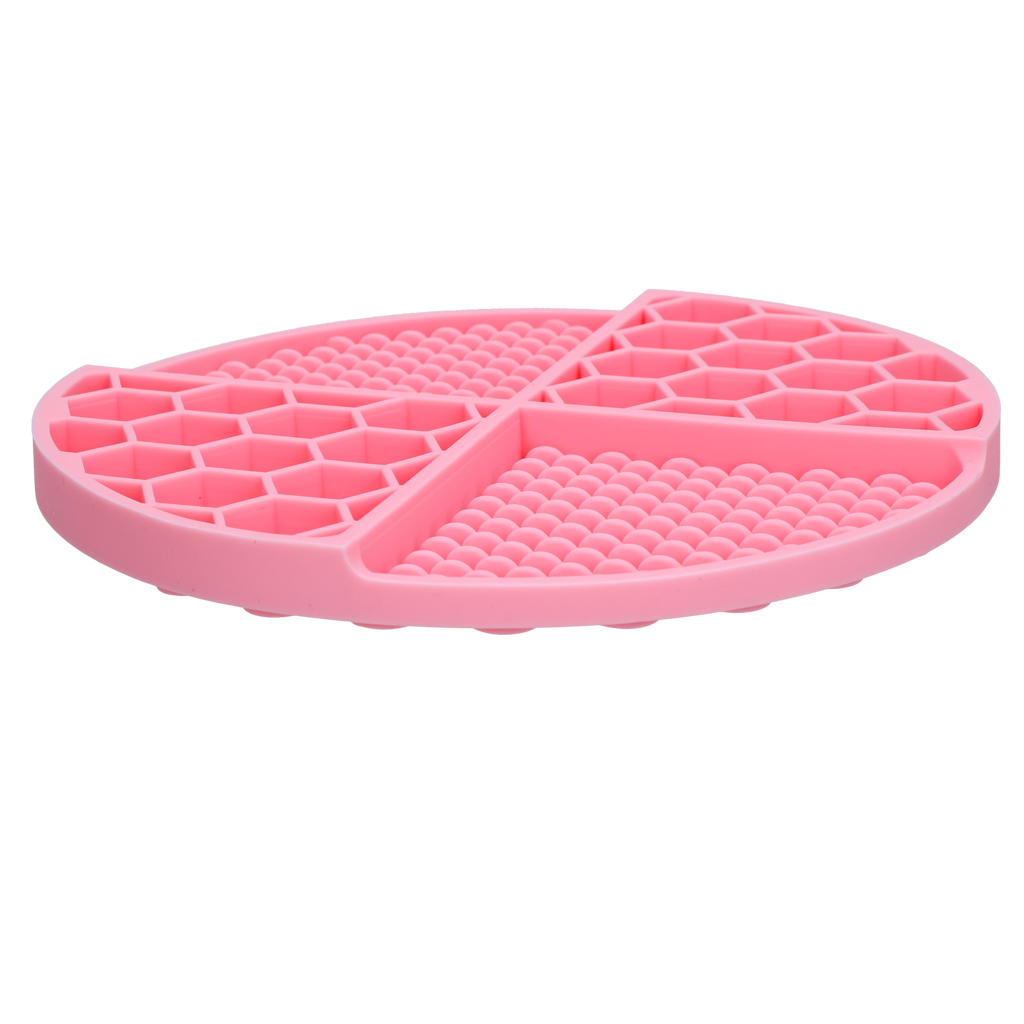 Eat Slow Live Longer Lick Mat Dimensions Circle Roze — afbeelding 2