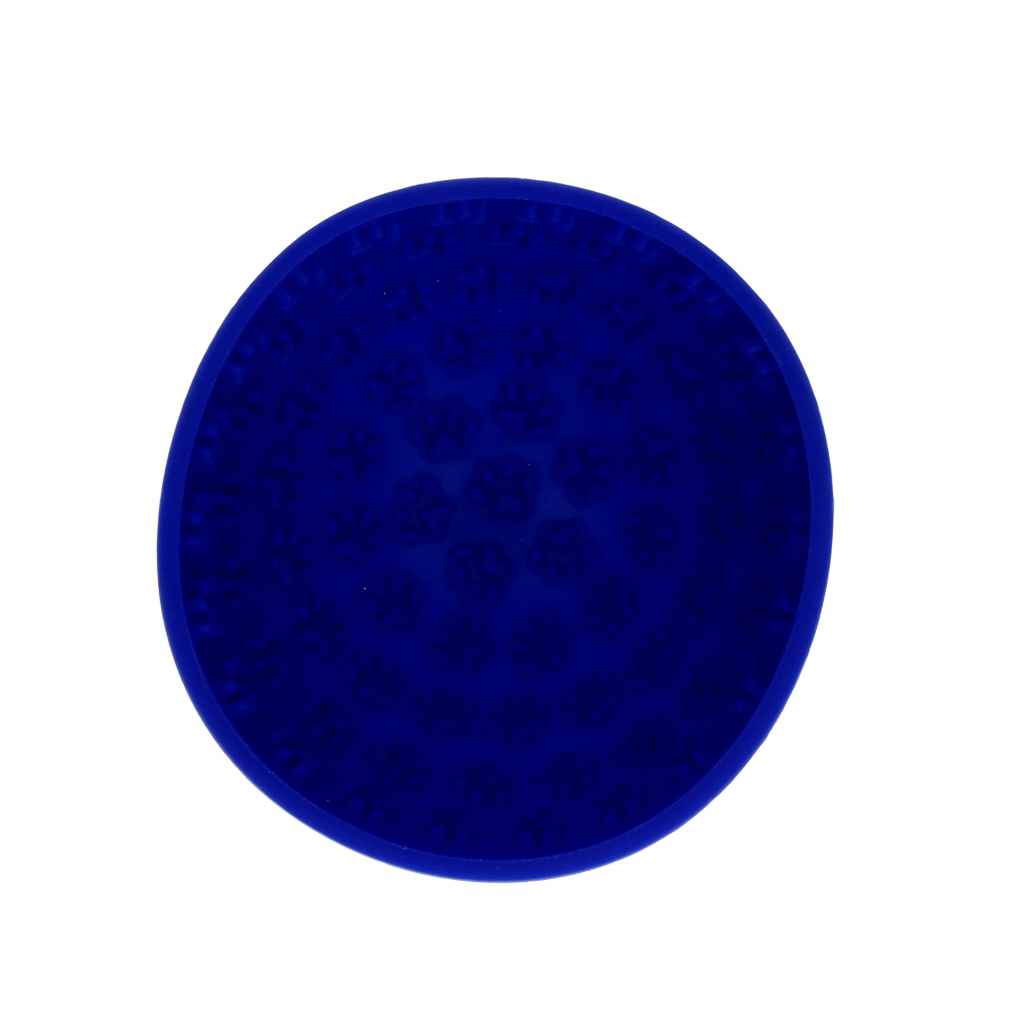 Eat Slow Live Longer Lick Mat Wobble Bowl Blauw — afbeelding 2