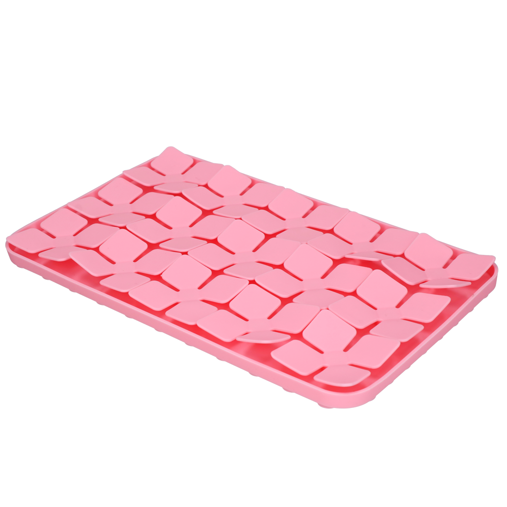 Eat Slow Live Longer Lick Mat Dimensions Flower Roze — afbeelding 3