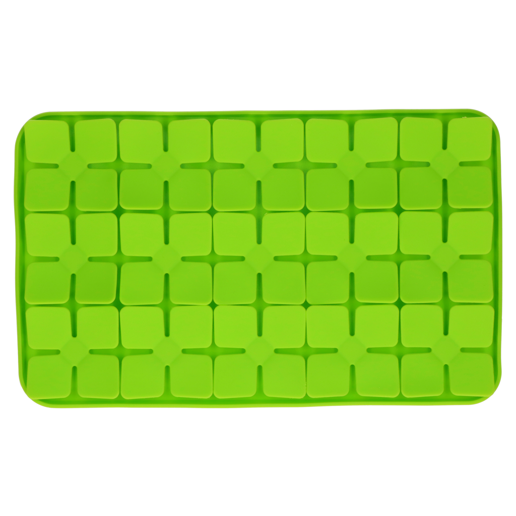 Eat Slow Live Longer Lick Mat Dimensions Flower Groen — afbeelding 2
