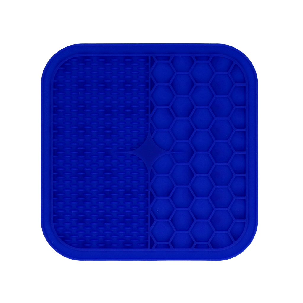 Eat Slow Live Longer Lick Mat Duo M Blauw — afbeelding 2