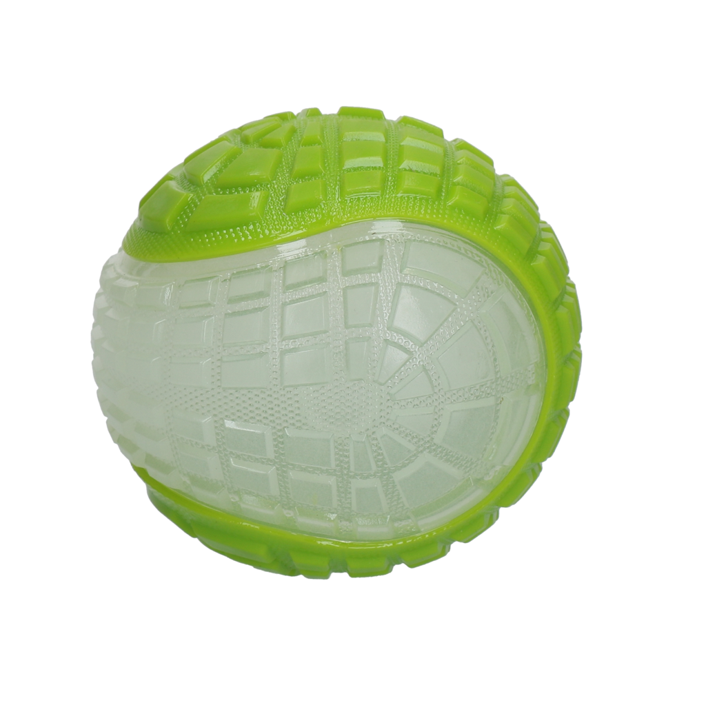 Dog Comets Glow In The Dark Moon Bal L Groen — afbeelding 2