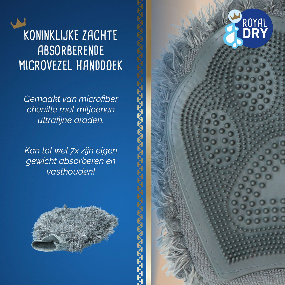 Royal Dry Handschoen & Haarverwijderaar — afbeelding 3