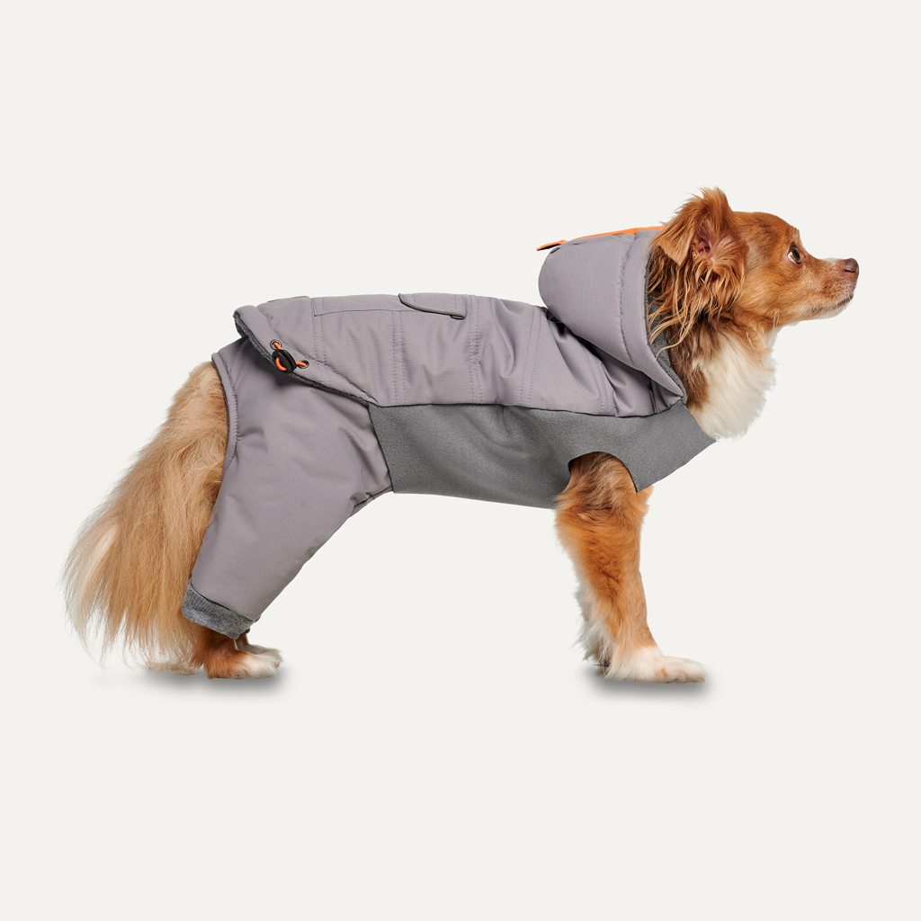 Goo-eez Hooded Full Body Snowsuit S Grijs