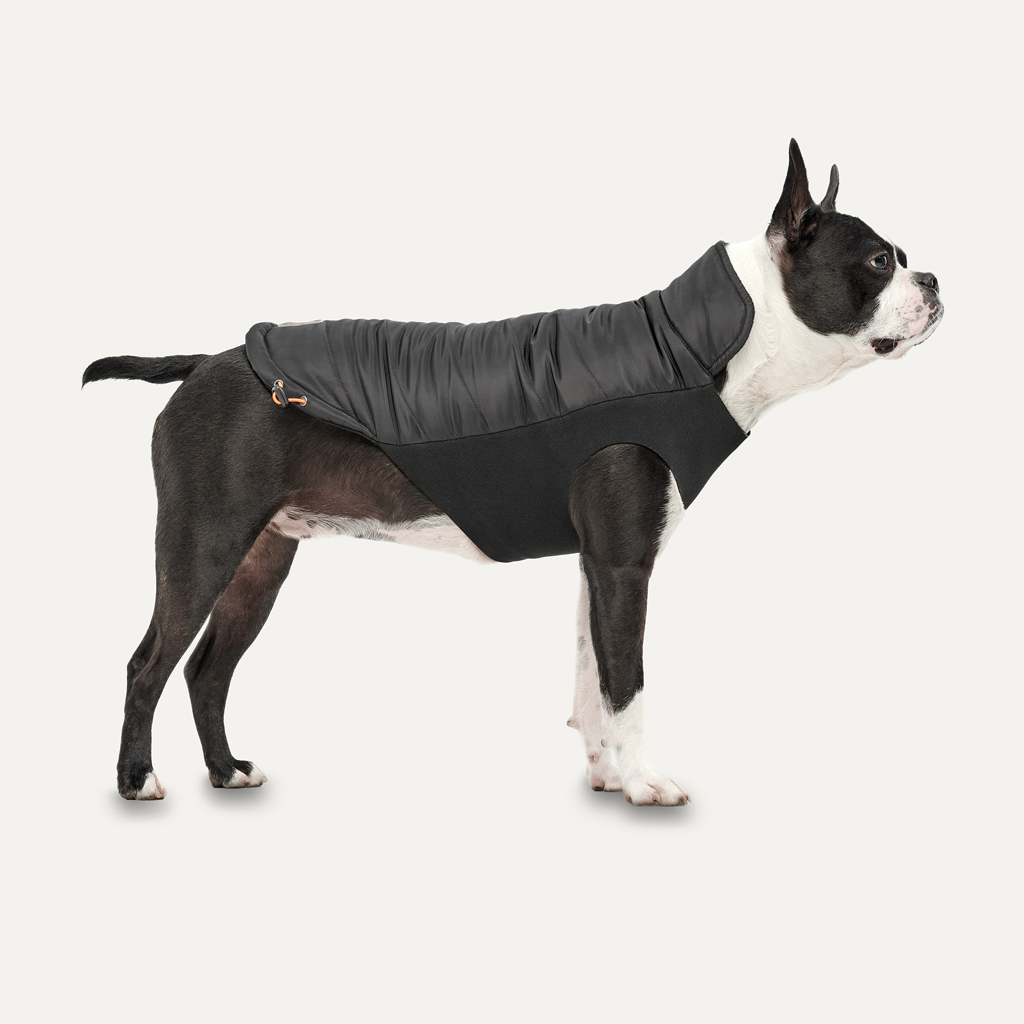 Goo-eez Mock Neck Signature Wrap Jacket XXS Zwart — afbeelding 2