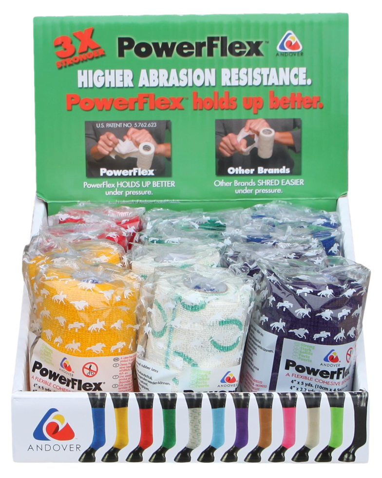 PowerFlex Bandage Equine Groen (10 cm) — afbeelding 3