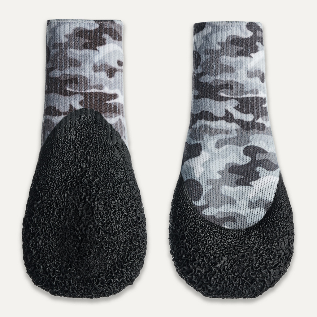 Goo-eez Dog Boots Lites 4 Per Pack S Camo/Zwart